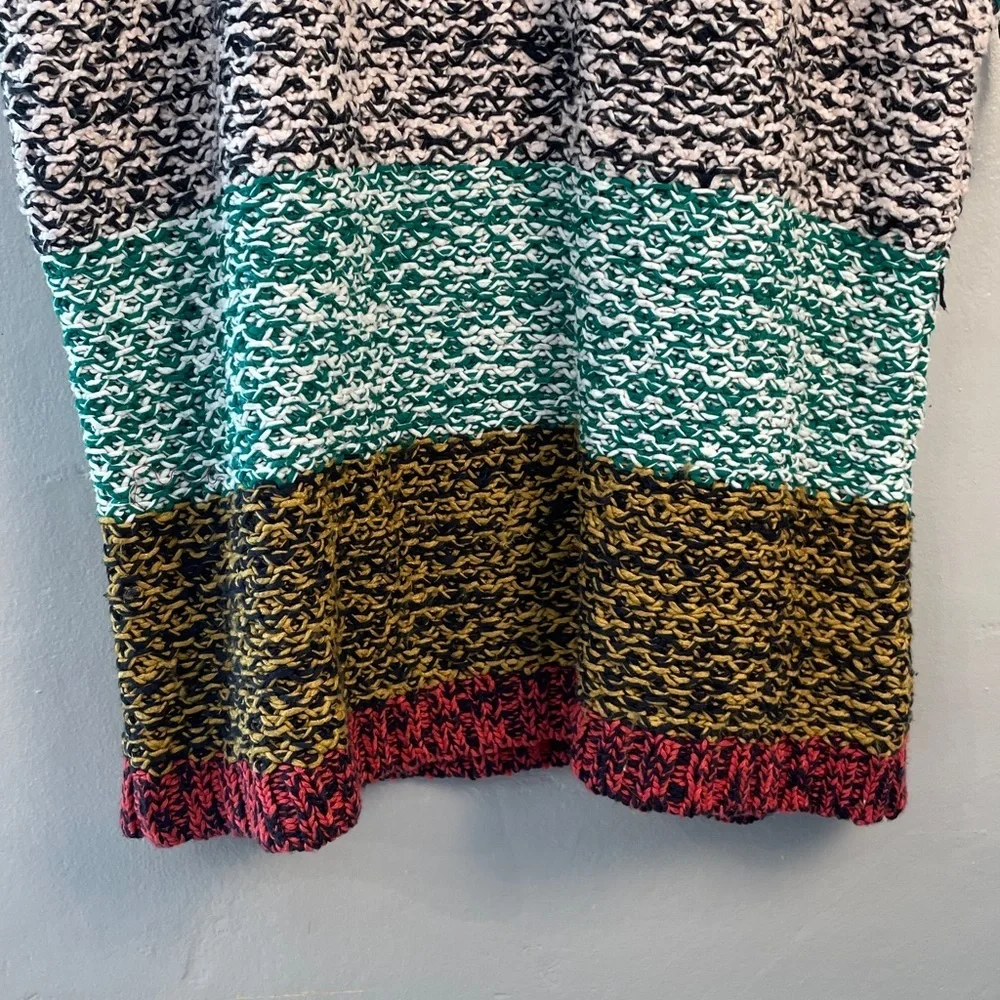 Anthropologie Maeve Multicolored Knit Sweater Tank Size Large